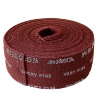 Шлифовальный войлок Mirka Mirlon Total 115мм x 10m VF 360 красный