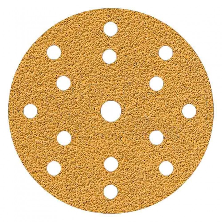 Шлифовальные круги Mirka Gold Ø 150 мм P80 (15 отверстий)